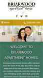 Mobile Screenshot of briarwood-apthomes.com